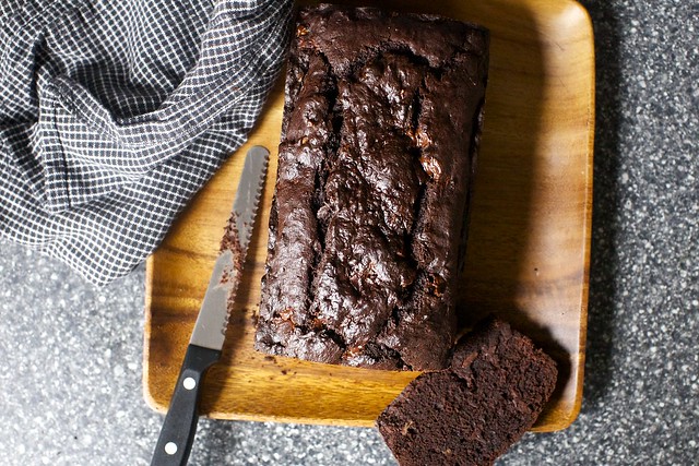 double chocolate banana bread