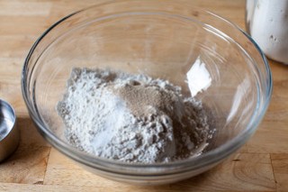 salt, yeast, flour