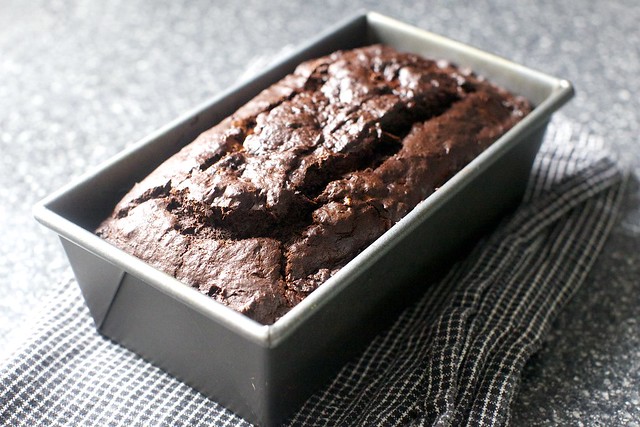 double chocolate banana bread