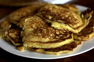 made some pancakes