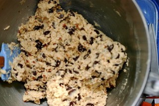 chocolate chip dough