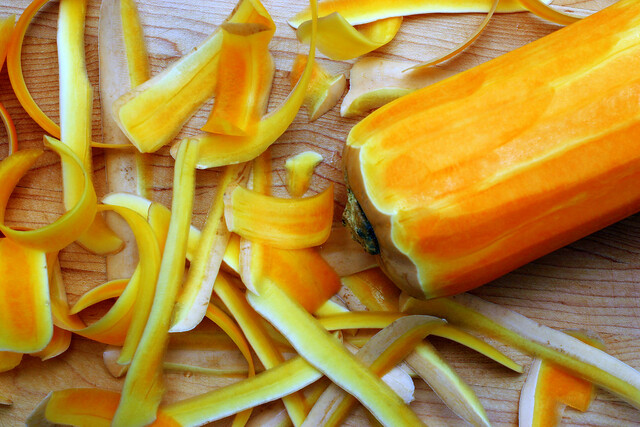 peeled butternut squash