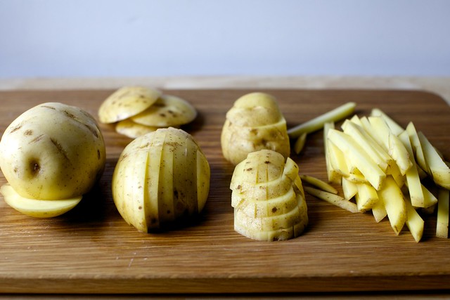 how to cut your potato